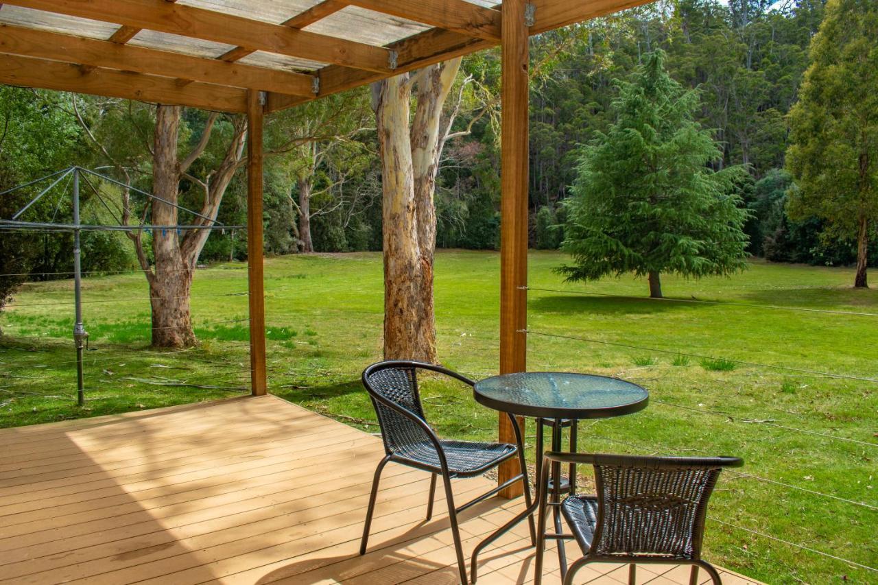 Russell Falls Holiday Cottages National Park Exterior foto